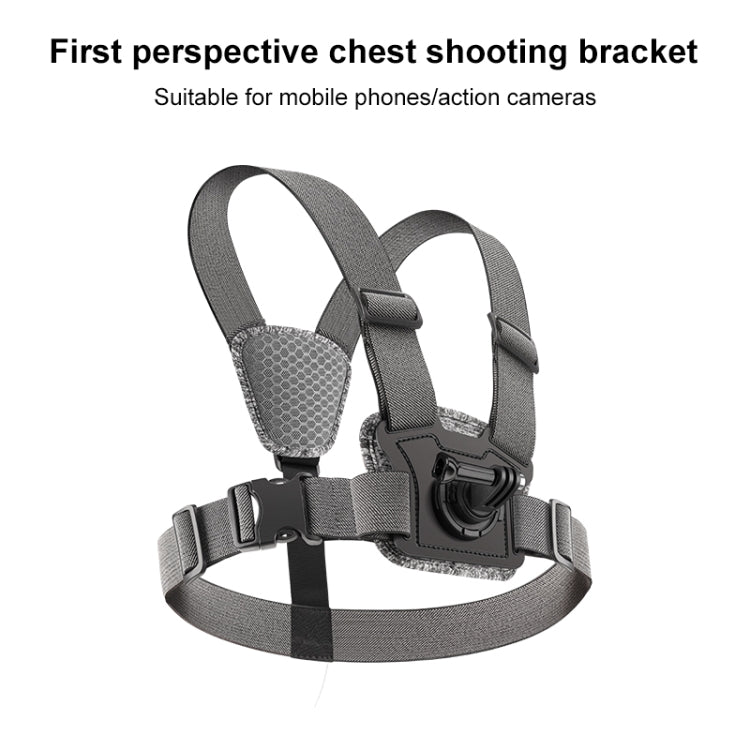 Adjustable Body Mount Belt Chest Strap with Mount & Screw My Store