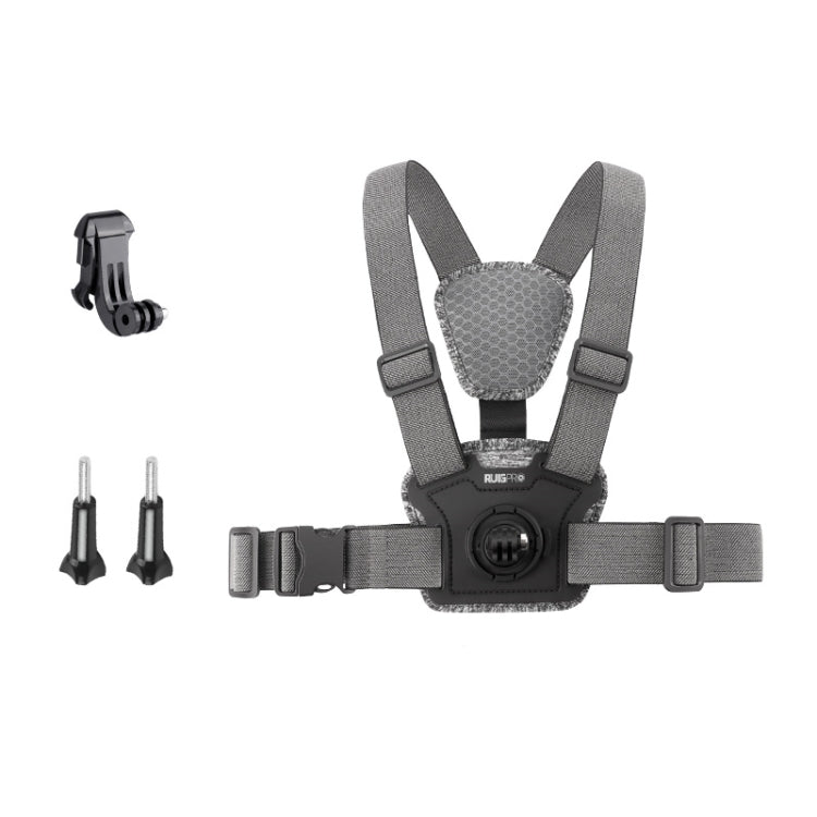 Adjustable Body Mount Belt Chest Strap with Mount & Screw My Store