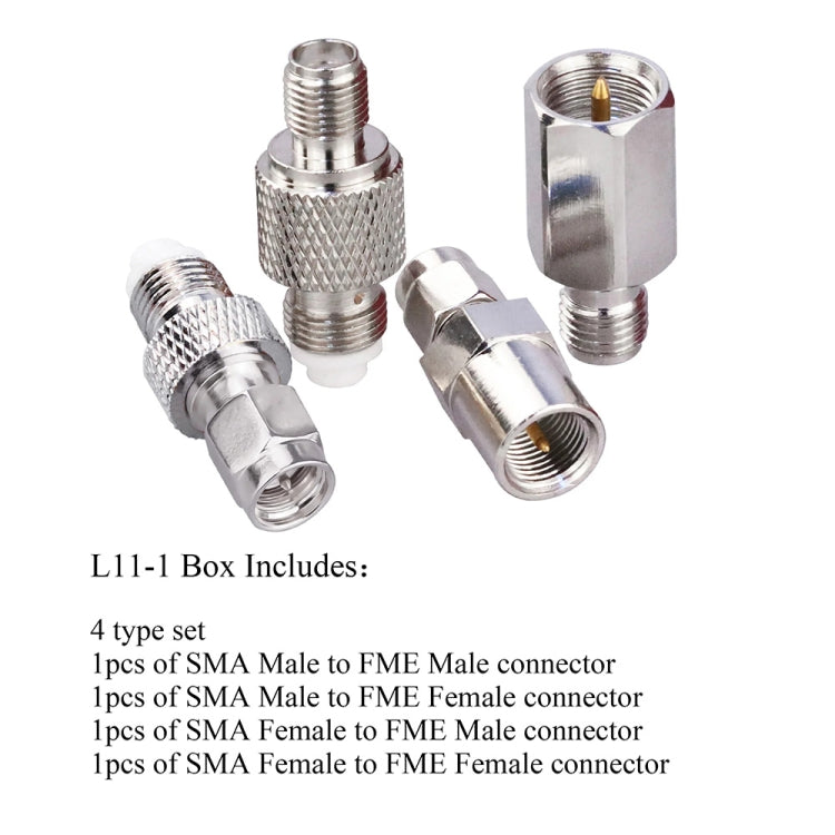 4 in 1 SMA to FME Adapter Set-Reluova