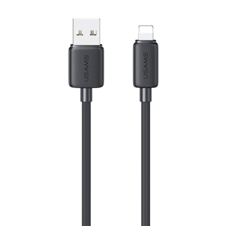 USAMS US-SJ694 USB to 8 Pin 2.4A Striped Fast Charge Data Cable