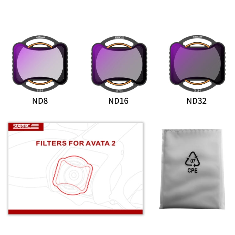 For DJI Avata 2 STARTRC Drone Lens Filter