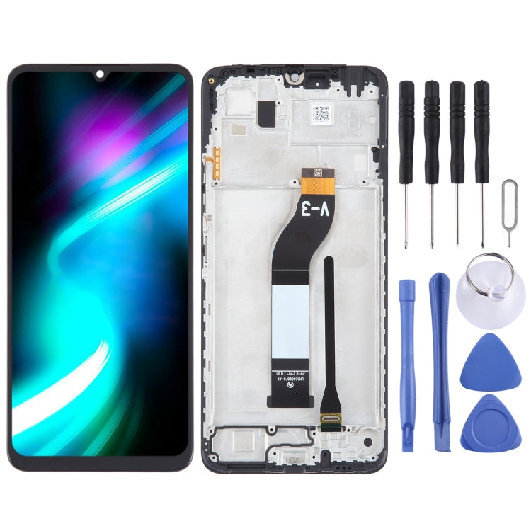 Original IPS Material LCD Screen Digitizer Full Assembly with Frame