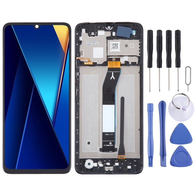 Original IPS Material LCD Screen Digitizer Full Assembly with Frame My Store