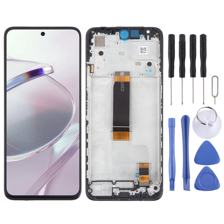 Original IPS Material LCD Screen Digitizer Full Assembly with Frame My Store