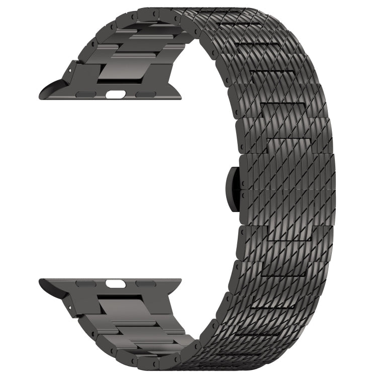 Twill Stainless Steel Watch Band, Series 4