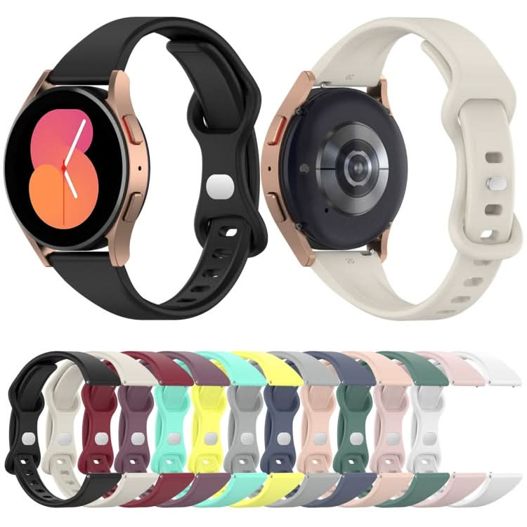 Slim Reverse Buckle Silicone Watch Band