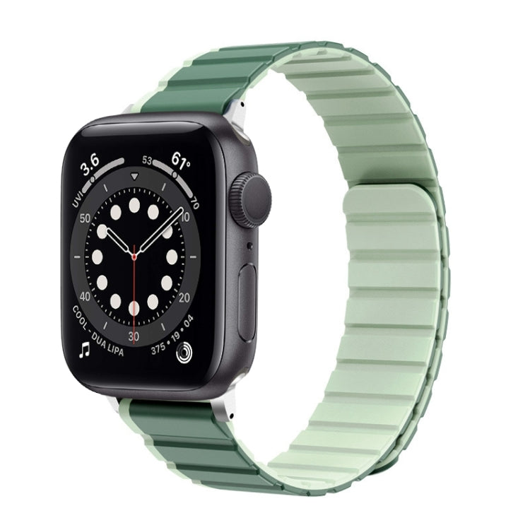 ZGA Two Color Magnetic Silicone Watch Band, Series 2