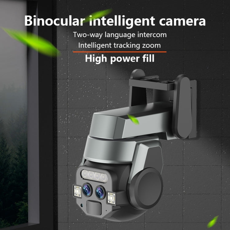 Q820 6MP 10X Binocular Zoom Dual Light Source Outdoor IP67 Waterproof WiFi Camera Reluova