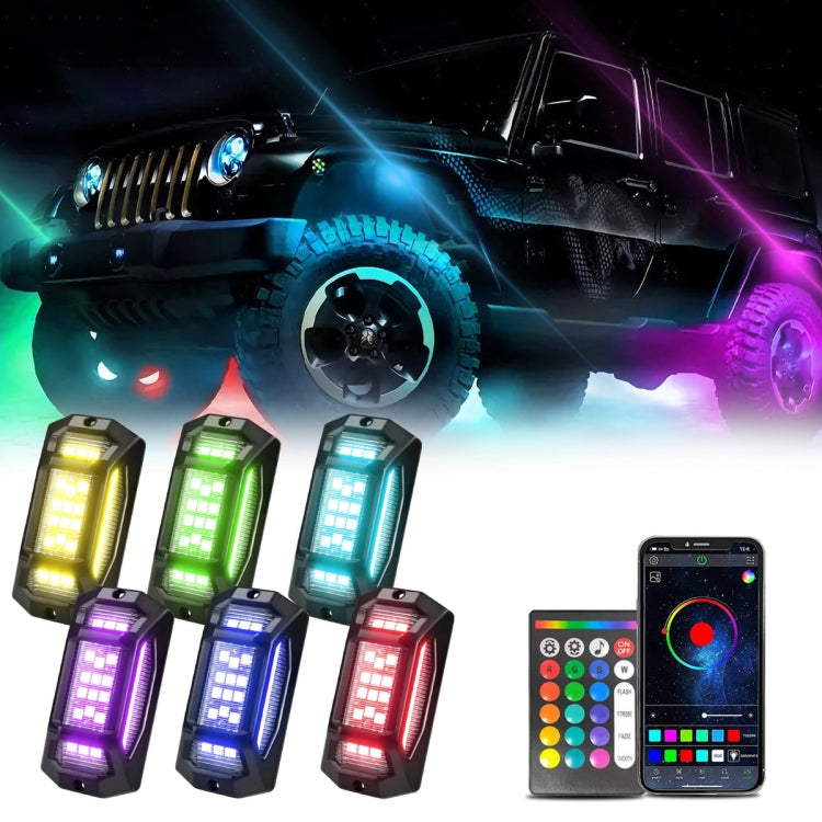 G6 RGB Colorful Car Chassis Light LED Music Atmosphere Light With 24-Button Remote Control ÎҵÄÉ̵ê