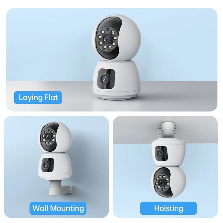 Y6203 4MP Zoom HD Indoor Waterproof Smart WiFi Camera Reluova