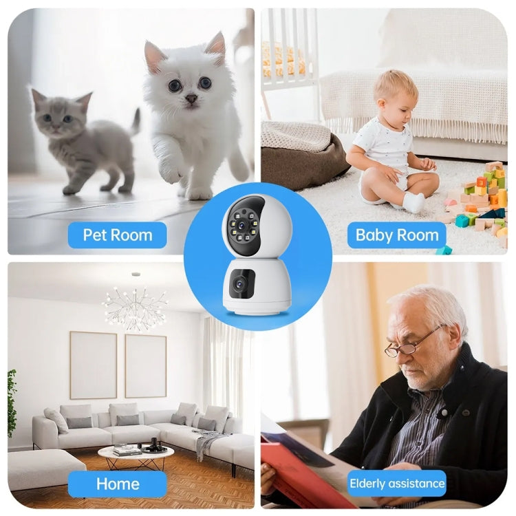 Y6203 4MP Zoom HD Indoor Waterproof Smart WiFi Camera Reluova