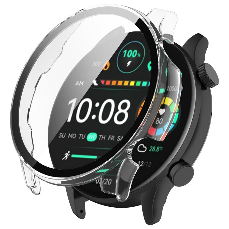 PC + Tempered Film Integrated Watch Protective Case