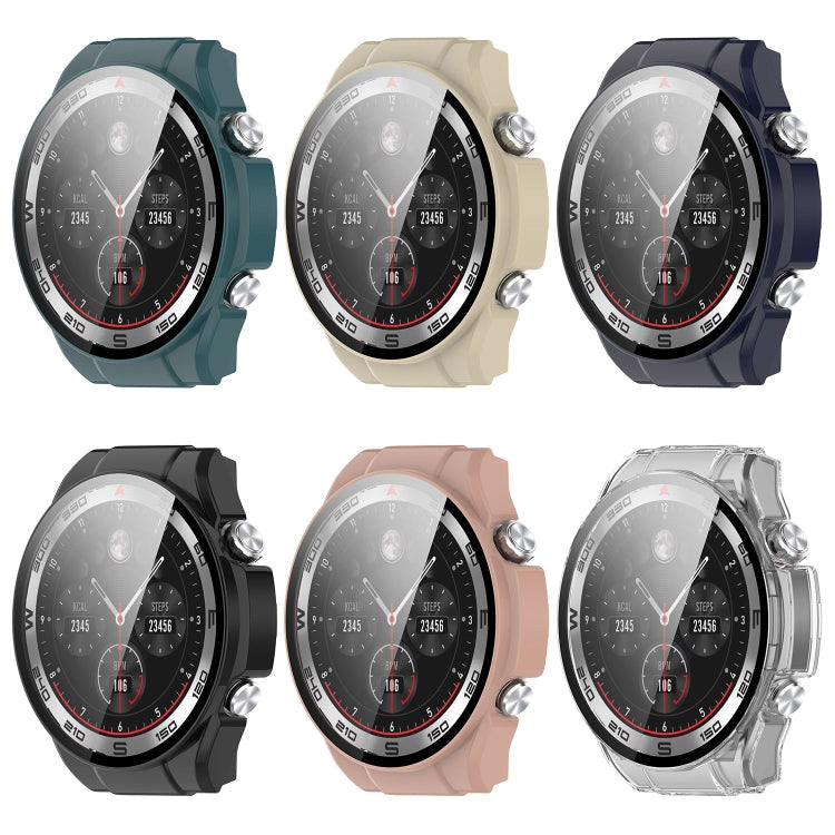 PC + Tempered Film Integrated Watch Protective Case