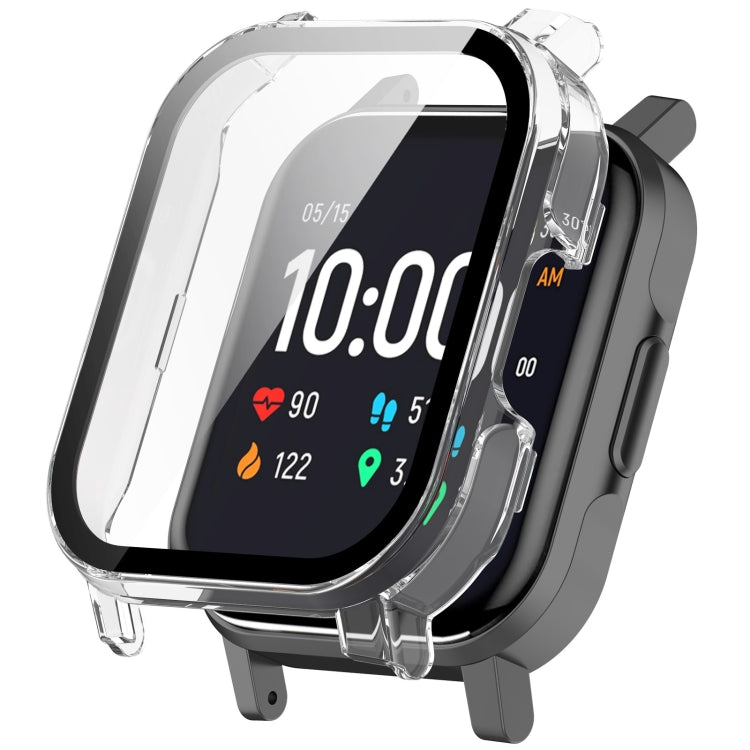 PC + Tempered Film Integrated Watch Protective Case