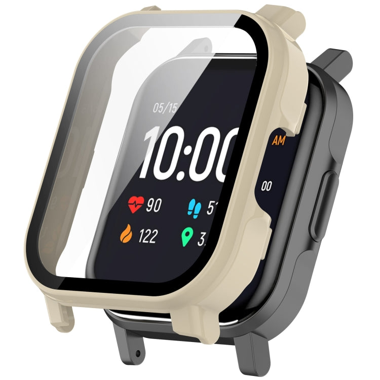 PC + Tempered Film Integrated Watch Protective Case