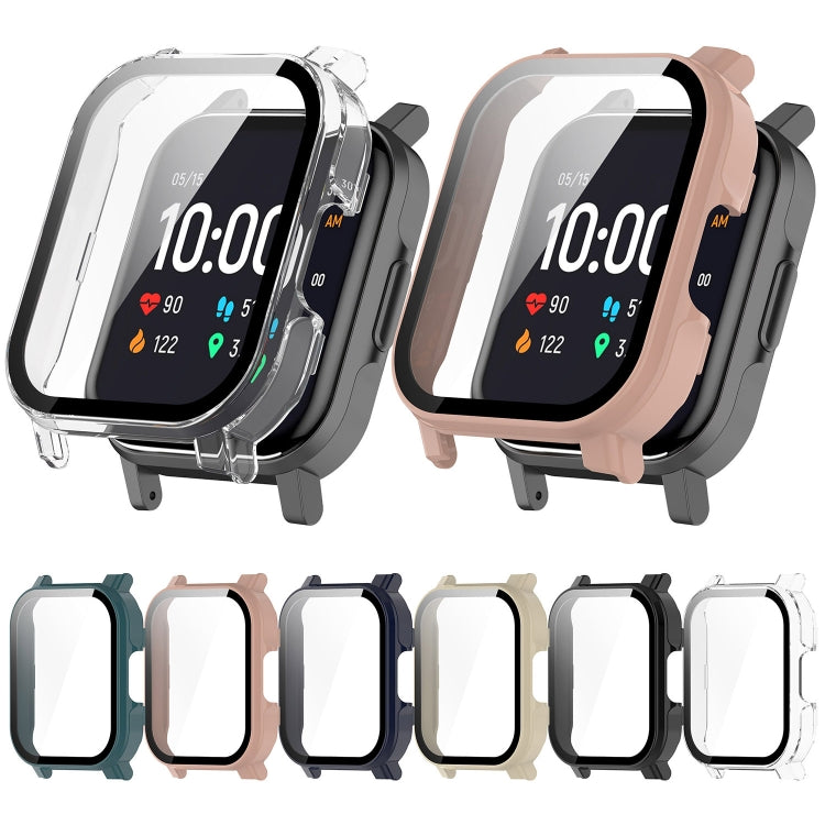 PC + Tempered Film Integrated Watch Protective Case