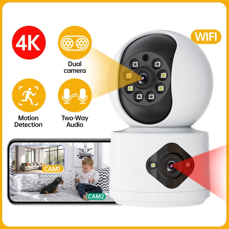 Y6204 4MP Zoom HD Indoor Waterproof Smart WiFi Camera