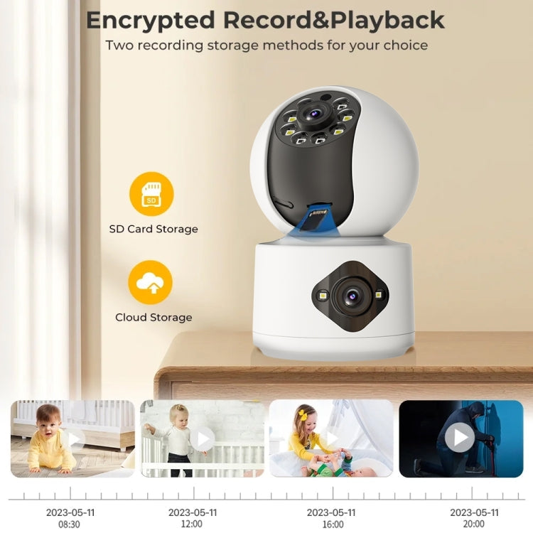 Y6204 4MP Zoom HD Indoor Waterproof Smart WiFi Camera Reluova