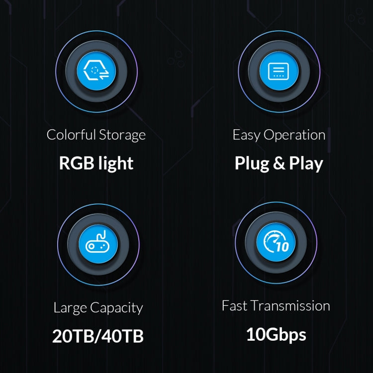 ORICO 8828C3-C Dual Bay 2.5 & 3.5 inch SATA III HDD Drive Docking Station with Offline Clone Function