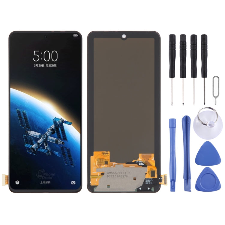 OLED Material LCD Screen with Digitizer Full Assembly