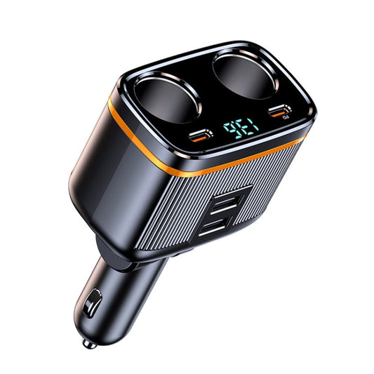 C27 6 in 1 PD45W Type-Cx2+USBx2 Car Cigarette Lighter Fast Charging Charger ÎҵÄÉ̵ê