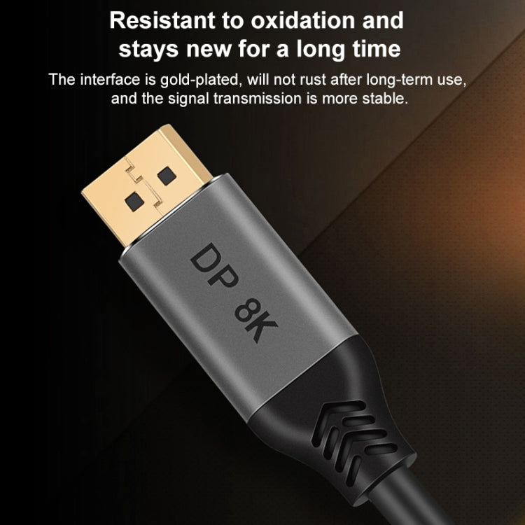 DisplayPort 1.4 Male to Male 8K HDR 60Hz 32.4Gbps Connection Cable