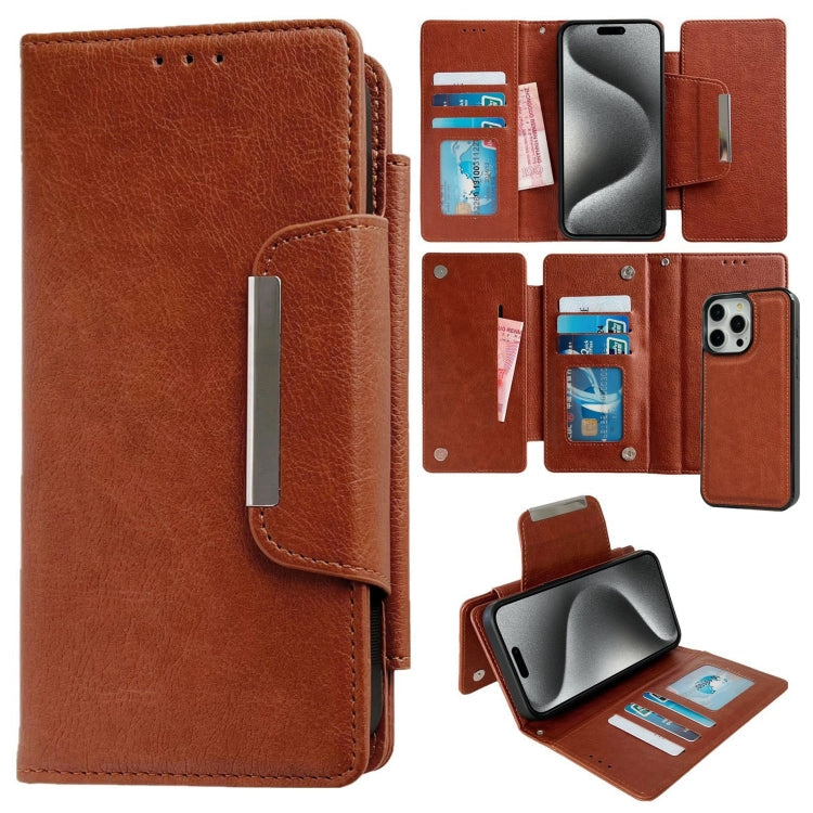 Multifunctional Seven Cards Wallet Leather Phone Case, Series 1