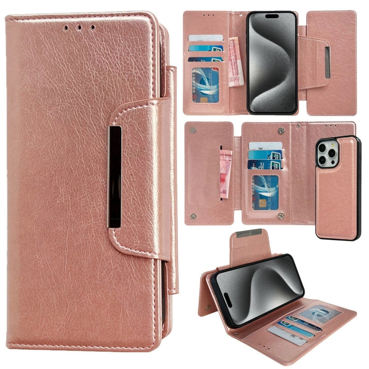 Multifunctional Seven Cards Wallet Leather Phone Case, Series 2