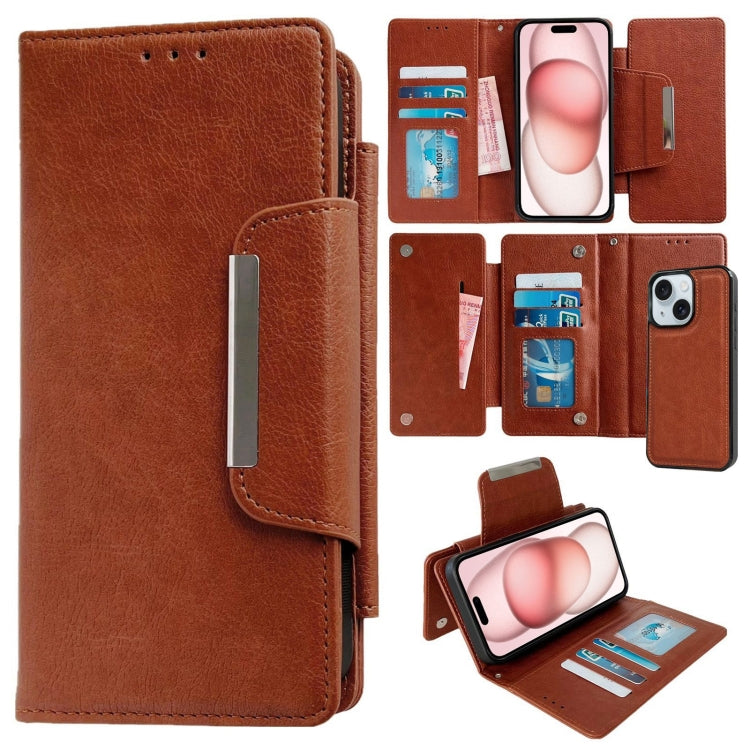 Multifunctional Seven Cards Wallet Leather Phone Case, Series 2