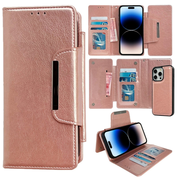 Multifunctional Seven Cards Wallet Leather Phone Case, Series 2