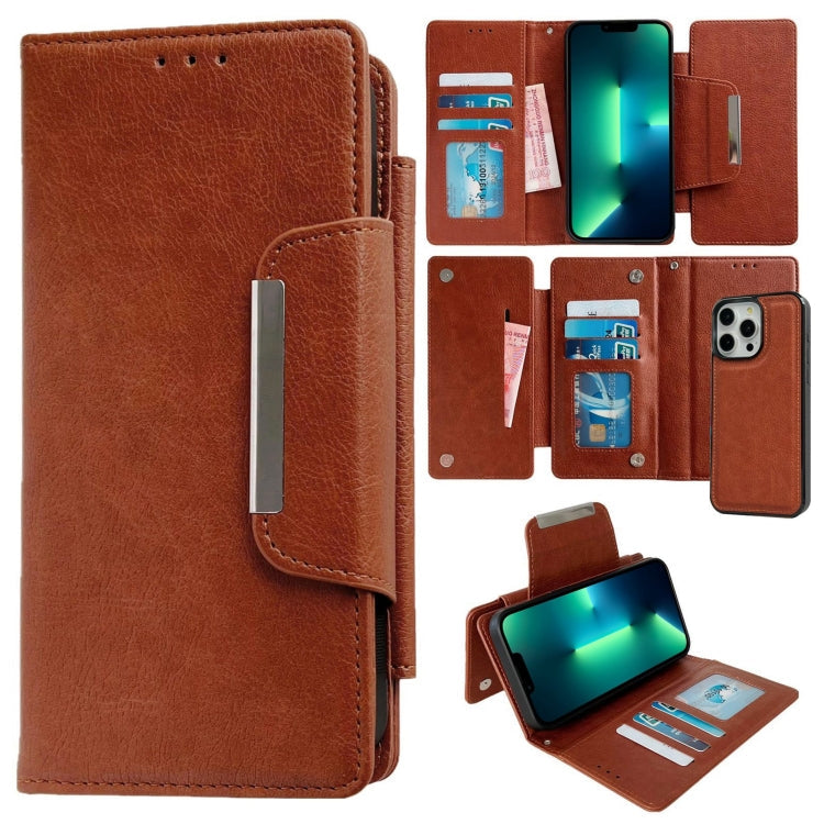 Multifunctional Seven Cards Wallet Leather Phone Case, Series 2