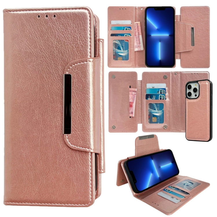 Multifunctional Seven Cards Wallet Leather Phone Case, Series 1