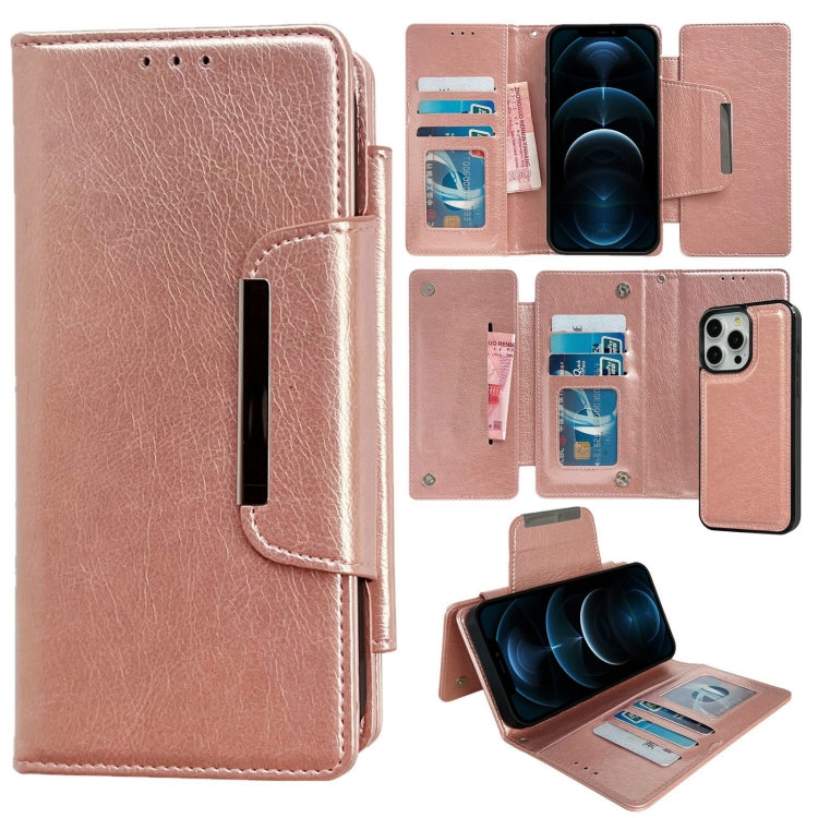 Multifunctional Seven Cards Wallet Leather Phone Case, Series 1