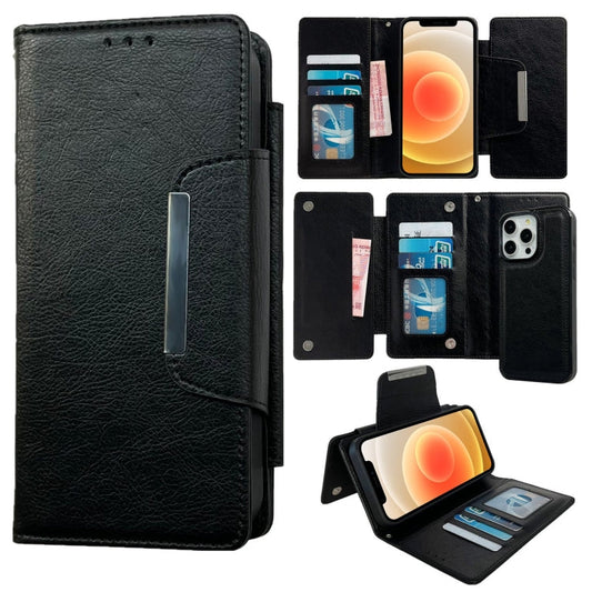 Multifunctional Seven Cards Wallet Leather Phone Case, Series 2