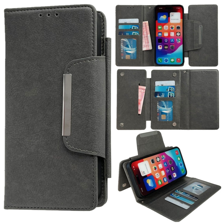 Multifunctional Seven Cards Wallet Leather Phone Case, Series 1