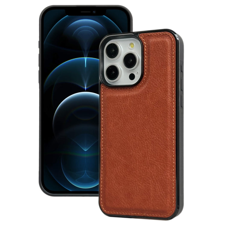 Cowhide Texture Back Cover Phone Case, Series 1