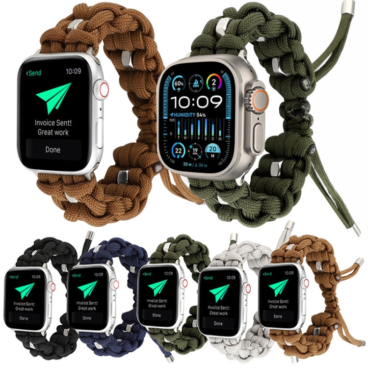 Screw Nut Braided Paracord Watch Band, Series 3