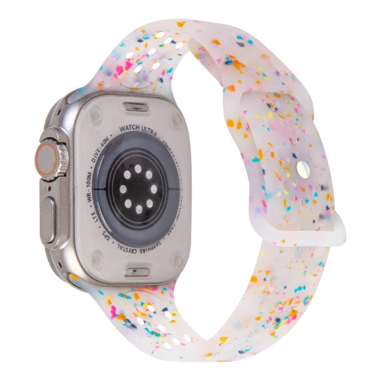 Jelly Color Dots Liquid Silicone Watch Band, Series 6