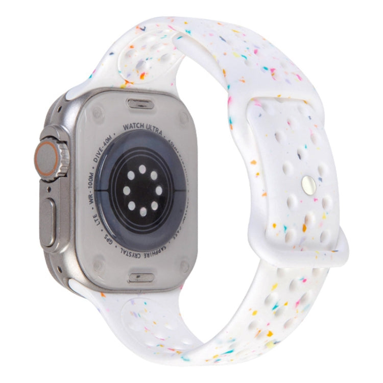 Jelly Color Dots Liquid Silicone Watch Band, Series 6