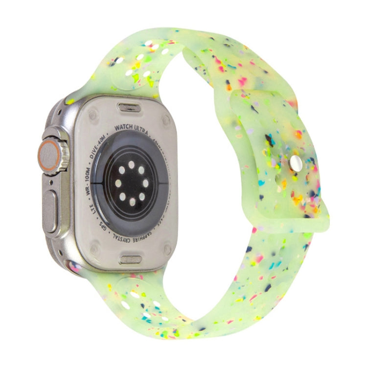 Jelly Color Dots Liquid Silicone Watch Band, Series 4