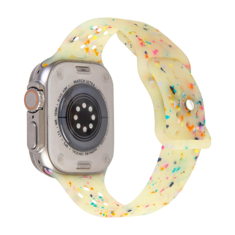 Jelly Color Dots Liquid Silicone Watch Band, Series 6