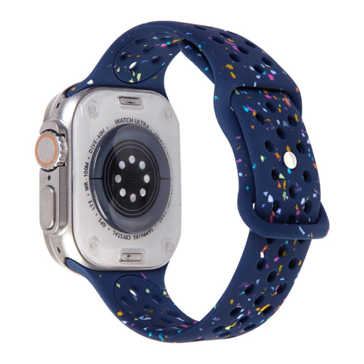 Jelly Color Dots Liquid Silicone Watch Band, Series 6