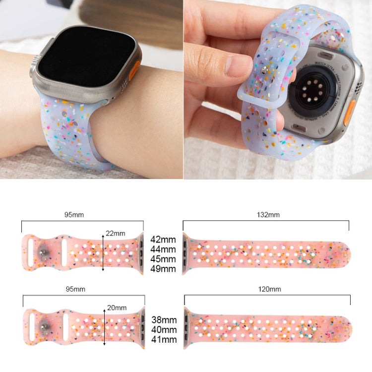 Jelly Color Dots Liquid Silicone Watch Band, Series 1