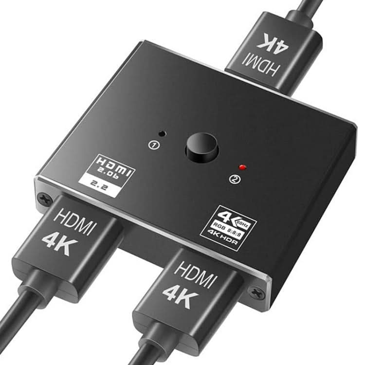 OZ 4K 60Hz 2 in 1 Out Two Ways HDMI Switcher My Store