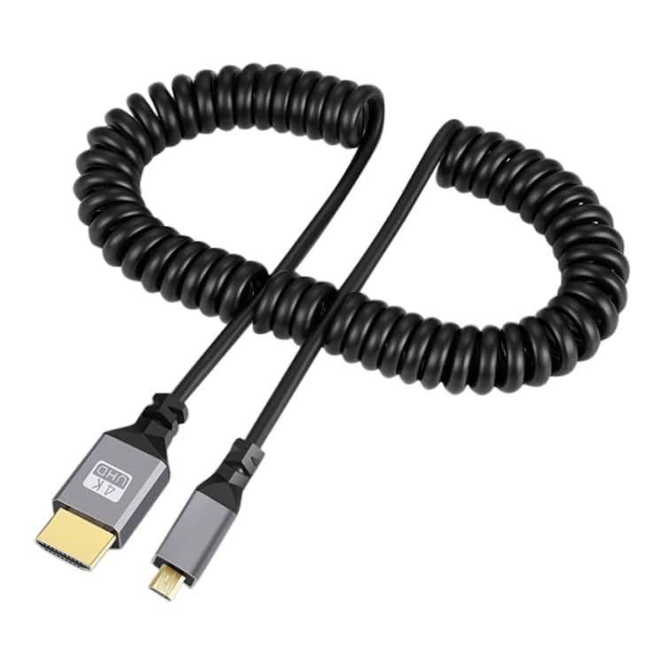 HDMI OD4.0 Spring Cable, Length: 0.5m~2.4m My Store