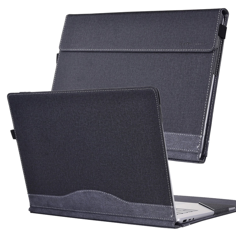 Cloth Texture Laptop Leather Protective Case, Series 2