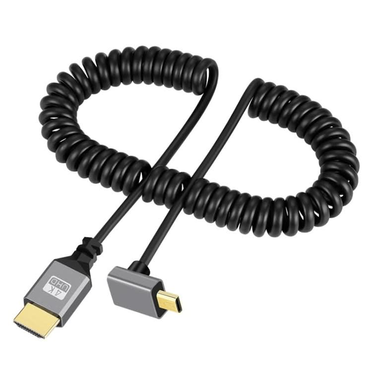 HDTV to Micro HDTV Elbow Head Spring Cable for DSLR Camera My Store