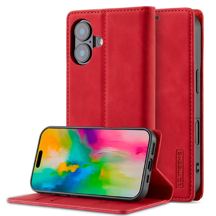 LC.IMEEKE Strong Magnetism Microfiber Leather Phone Case