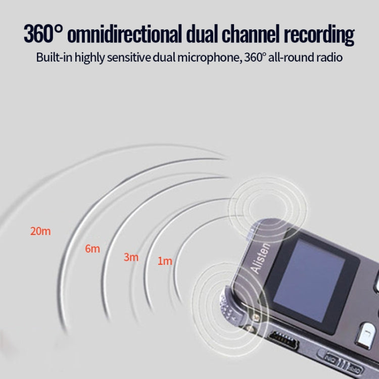 JNN X26 Mini Portable Voice Recorder with OLED Screen Reluova