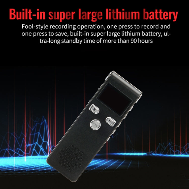 JNN X18 Mini Smart HD Noise Cancelling Voice Recorder